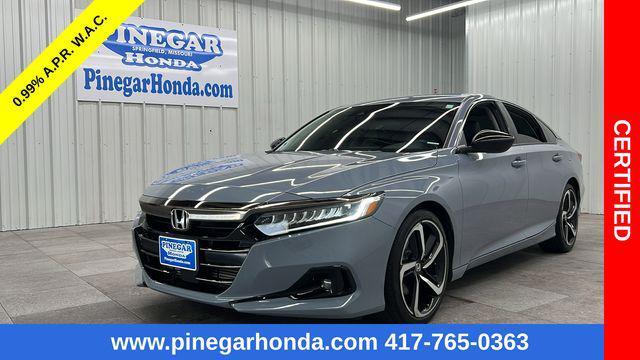 used 2021 Honda Accord car, priced at $27,980