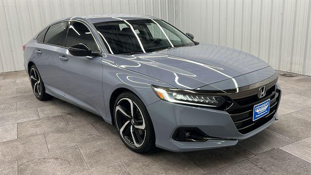 used 2021 Honda Accord car, priced at $27,980