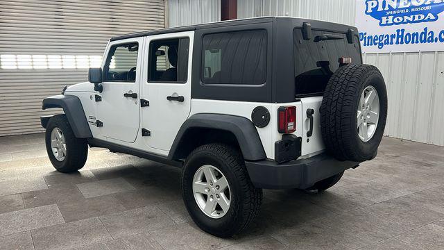 used 2015 Jeep Wrangler Unlimited car, priced at $20,950