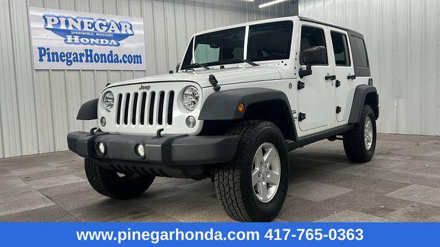 used 2015 Jeep Wrangler Unlimited car, priced at $20,950