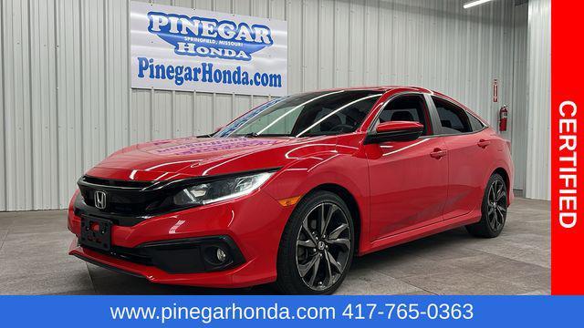 used 2019 Honda Civic car, priced at $21,950