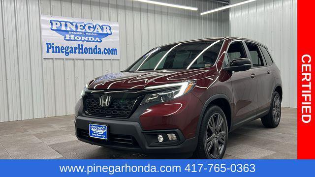 used 2021 Honda Passport car, priced at $33,480