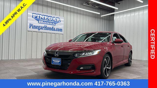 used 2018 Honda Accord car, priced at $21,950