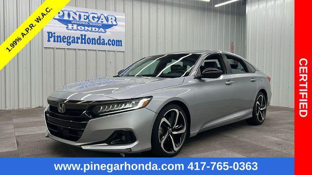 used 2021 Honda Accord car, priced at $29,980