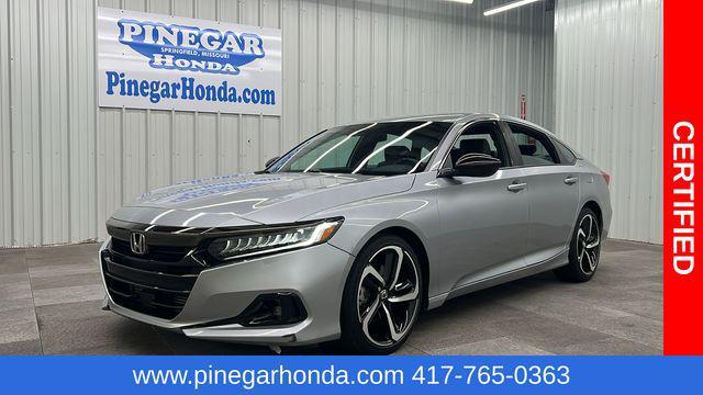 used 2021 Honda Accord car, priced at $27,920