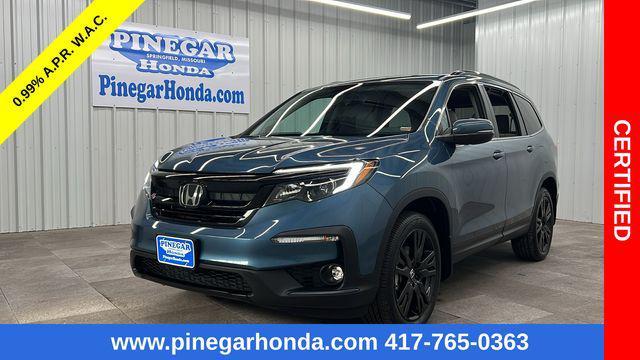 used 2022 Honda Pilot car, priced at $34,980