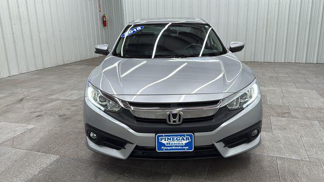 used 2018 Honda Civic car, priced at $24,950