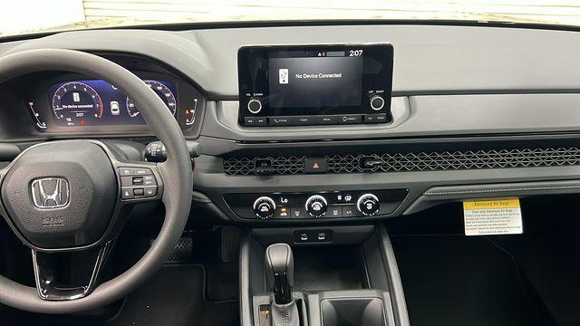 new 2025 Honda Accord car, priced at $29,445