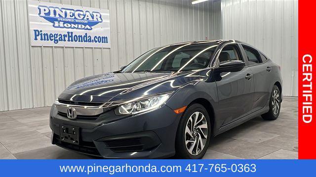 used 2018 Honda Civic car, priced at $16,950