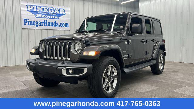 used 2021 Jeep Wrangler Unlimited car, priced at $34,950