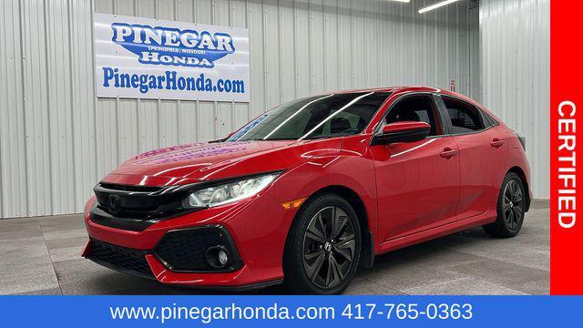 used 2018 Honda Civic car, priced at $18,740