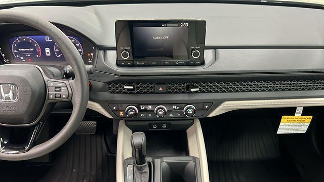 new 2025 Honda Accord car, priced at $31,710