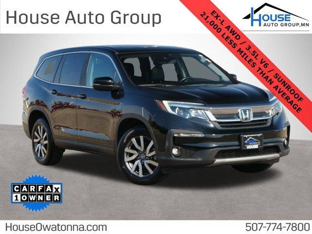 used 2021 Honda Pilot car, priced at $28,999