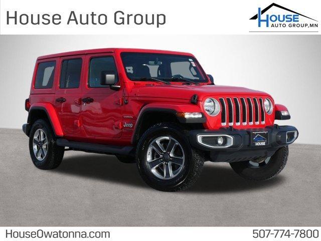 used 2021 Jeep Wrangler Unlimited car, priced at $27,999