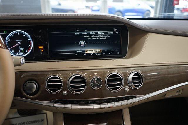 used 2015 Mercedes-Benz S-Class car, priced at $23,585