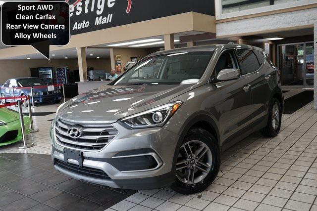 used 2018 Hyundai Santa Fe Sport car, priced at $12,985