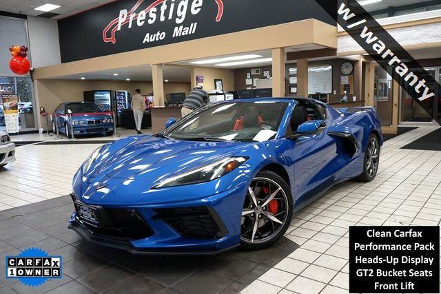 used 2022 Chevrolet Corvette car, priced at $69,900