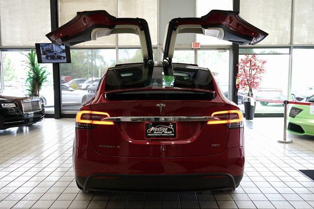 used 2018 Tesla Model X car, priced at $31,775