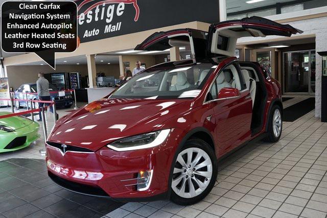 used 2018 Tesla Model X car, priced at $31,775