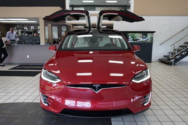 used 2018 Tesla Model X car, priced at $31,775