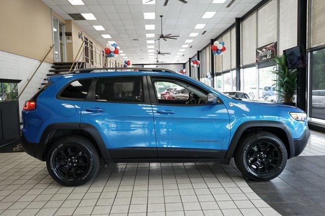 used 2021 Jeep Cherokee car, priced at $21,695