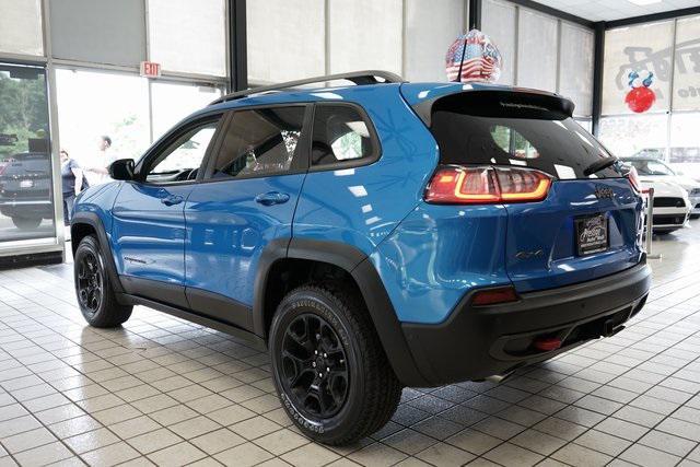 used 2021 Jeep Cherokee car, priced at $21,695