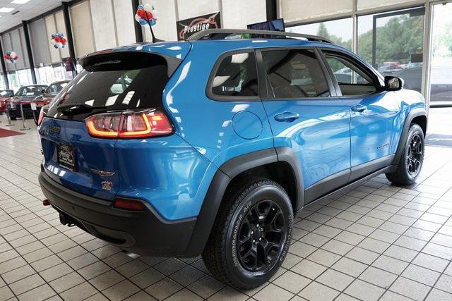 used 2021 Jeep Cherokee car, priced at $21,695