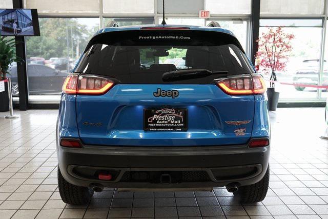 used 2021 Jeep Cherokee car, priced at $21,695