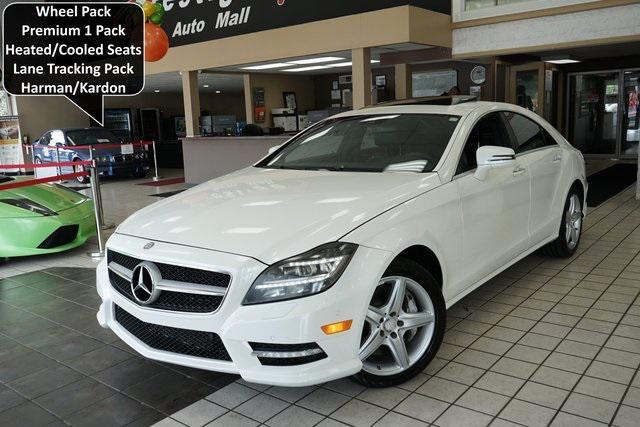 used 2014 Mercedes-Benz CLS-Class car, priced at $21,364