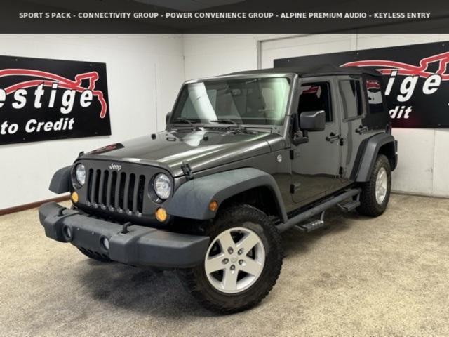 used 2017 Jeep Wrangler Unlimited car, priced at $18,488