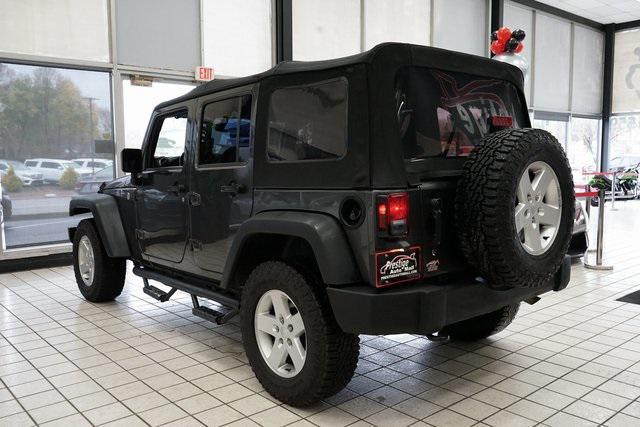 used 2017 Jeep Wrangler Unlimited car, priced at $18,188