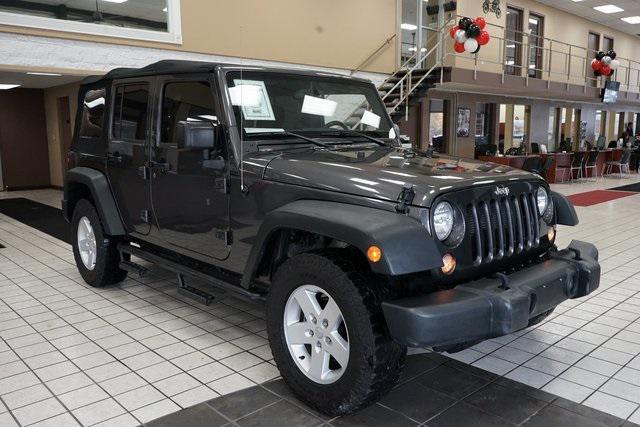 used 2017 Jeep Wrangler Unlimited car, priced at $18,188