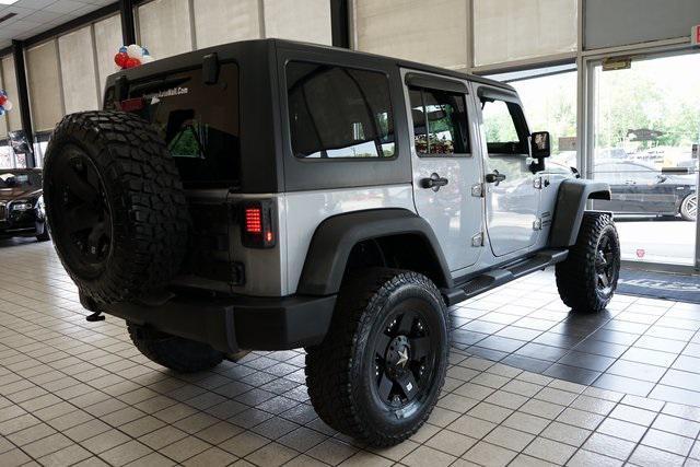 used 2015 Jeep Wrangler Unlimited car, priced at $12,998