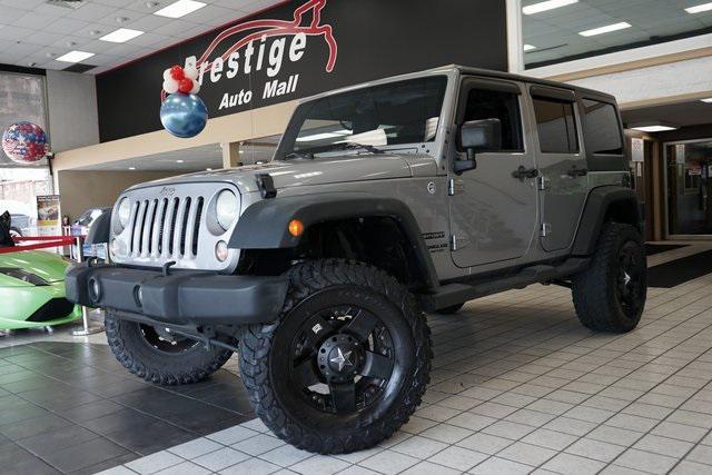 used 2015 Jeep Wrangler Unlimited car, priced at $12,998