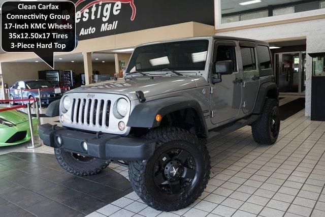 used 2015 Jeep Wrangler Unlimited car, priced at $12,998