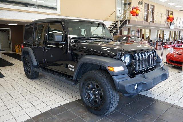 used 2019 Jeep Wrangler Unlimited car, priced at $18,987