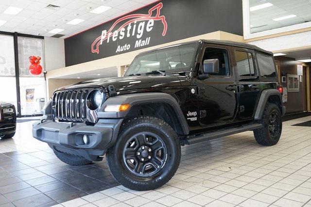 used 2019 Jeep Wrangler Unlimited car, priced at $18,987