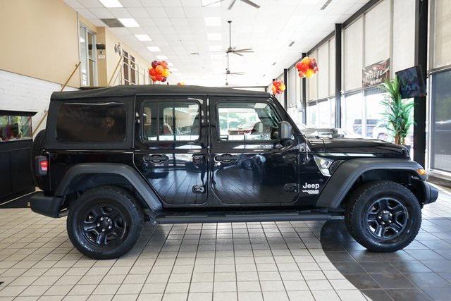 used 2019 Jeep Wrangler Unlimited car, priced at $18,987