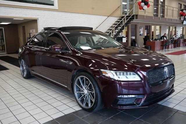 used 2017 Lincoln Continental car, priced at $20,488