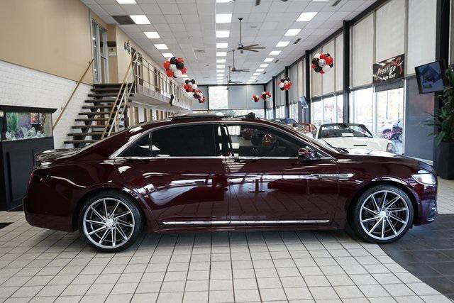 used 2017 Lincoln Continental car, priced at $20,488