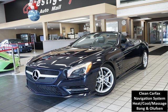 used 2015 Mercedes-Benz SL-Class car, priced at $27,455