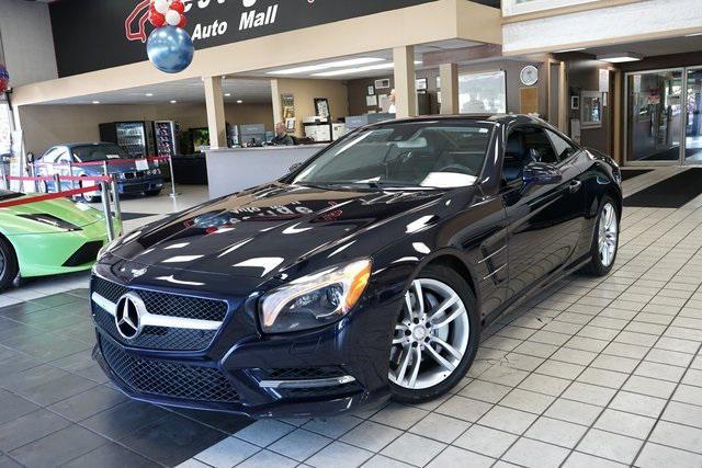 used 2015 Mercedes-Benz SL-Class car, priced at $27,455