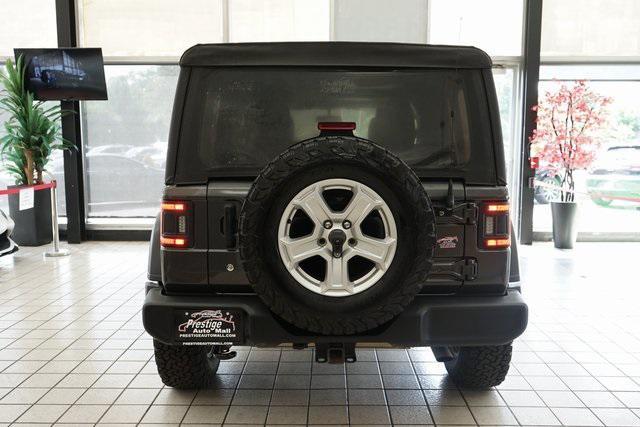 used 2019 Jeep Wrangler Unlimited car, priced at $19,255