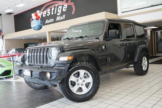 used 2019 Jeep Wrangler Unlimited car, priced at $19,255