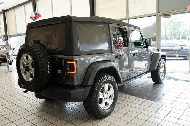 used 2019 Jeep Wrangler Unlimited car, priced at $19,255