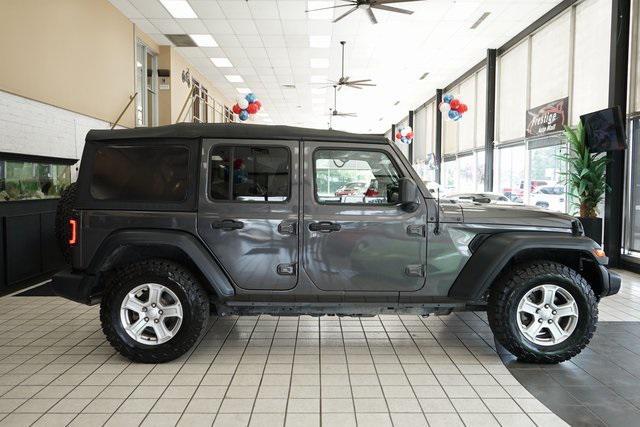 used 2019 Jeep Wrangler Unlimited car, priced at $19,255