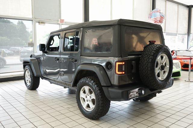 used 2019 Jeep Wrangler Unlimited car, priced at $19,255