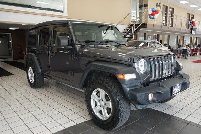 used 2019 Jeep Wrangler Unlimited car, priced at $19,255