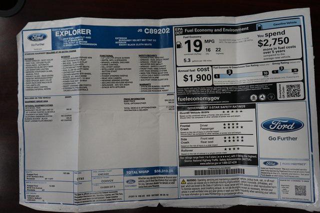 used 2018 Ford Explorer car, priced at $15,444