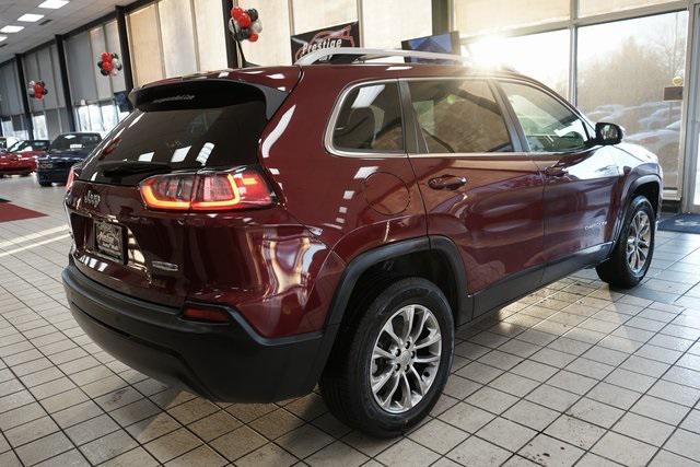 used 2021 Jeep Cherokee car, priced at $16,968